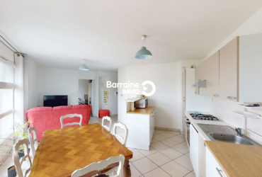 EN EXCLUSIVITÉ BARRAINE IMMO APPARTEMENT T2 DE 44,80 M² DERNIER ÉTAGE À BREST ref : PZ00322-TH