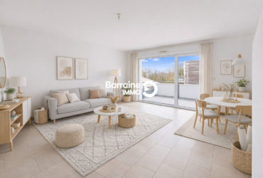 Exclusivité à Brest Europe : Superbe appartement 3 pièces au dernier étage avec balcon et parking