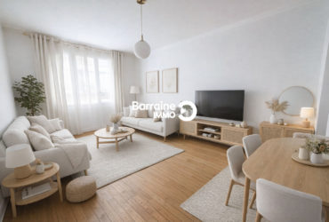 EXCLUSIVITE   BREST   TRIANGLE D&rsquo;OR   T2   51 m²   1 CHAMBRE   BALCON