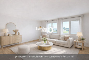 A Vendre, Appartement 3 pièces à Plougastel Daoulas – Confort et tranquillité au rez-de-chaussée