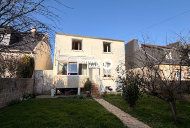 A VENDRE BREST QUATRE MOULINS MAISON T5 105M² 4 CHAMBRES CAVES GARAGE