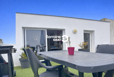 LORIENT HYPERCENTRE – APPARTEMENT T3/T4 de 80m² AU DERNIER ETAGE – TERRASSE ET GARAGE EN SOUS SOL