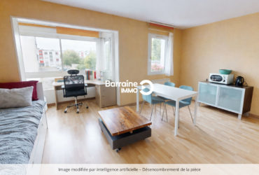 EXCLUSIVITE A VENDRE BREST KERINOU LANREDEC APPARTEMENT T2 44 M² 1 CHAMBRE PARKING PRIVATIF