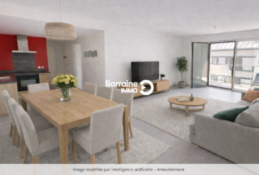 A VENDRE BREST PLACE DE STRASBOURG APPARTEMENT T3 73M² 2 CHAMBRES TERRASSE ASCENSEUR  PLACE DE PARKING