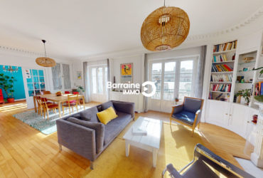 Exclusivité – Brest – Triangle d&rsquo;or – Appartement de 6 pièces à vendre Brest Siam proche Cours d&rsquo;Ajot