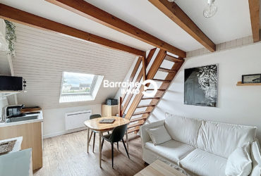 LOCATION BREST PETIT KERZU APPARTEMENT T2 DUPLEX MEUBLE BELLES PRESTATIONS