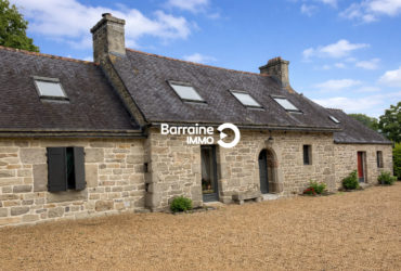 Maison de charme à vendre à Guerlesquin – Un havre de paix de 204 m²