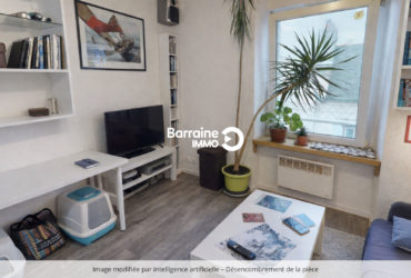 A VENDRE BREST SAINT-MARTIN APPARTEMENT T1 BIS  24.16M²  DERNIER ETAGE