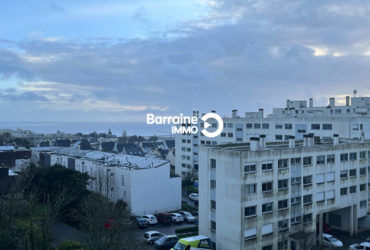 EXCLUSIVITE A VENDRE BREST LE GUELMEUR APPARTEMENT T2 53.33M²  DERNIER ETAGE  ASCENSEUR  PARKING PRIVE