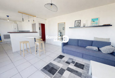 EXCLUSIVITE A VENDRE BREST LE GUELMEUR APPARTEMENT T2 53.33M²  DERNIER ETAGE  ASCENSEUR  PARKING PRIVE