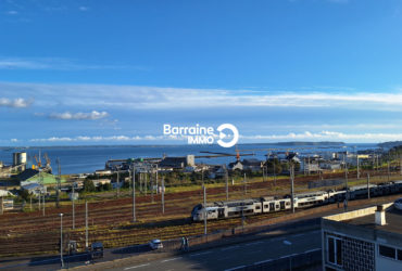 EXCLUSIVITE A VENDRE BREST SAINT-MICHEL GAMBETTA APPARTEMENT T2 49,41 M² BALCONS VUE MER