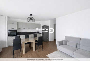 A  LOUER  DANS RESIDENCE RECENTE SECTEUR  BREST LAMBEZELLEC   APPARTEMENT   T3  63.62M²