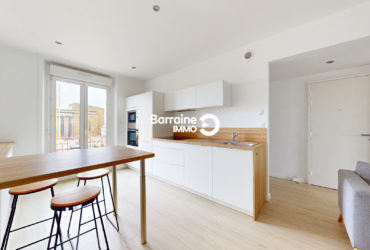 EXCLUSIVITÉ A VENDRE BREST SAINT-LOUIS APPARTEMENT MEUBLÉ T3 58.72M² PARFAIT ETAT
