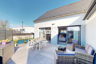 A VENDRE  PLOUGONVELIN  MAISON T4  NEUVE  3 CHAMBRES  100M² PLAIN  PIED  GARAGE  JARDIN