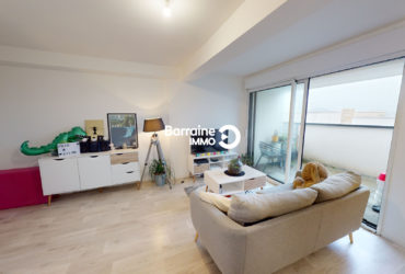 A VENDRE   BREST   T4   71M²   IMMEUBLE RT2012   2 CHAMBRES   PARKING PRIVATIF  ASCENSEUR   TERRASSE