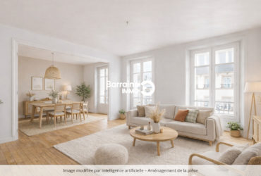 EXCLUSIVITE A VENDRE BREST JEAN JAURES APPARTEMENT 111M² 2 CHAMBRES ASCENSEUR