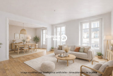 Exclusivité à Brest : Superbe appartement lumineux 4 pièces avec ascenseur et possibilité garage