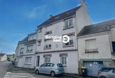 LORIENT LE ROUHO – IMMEUBLE DE RAPPORT de 206m² COMPOSE DE 4 APPARTEMENTS – CAVES ET COUR COMMUNE