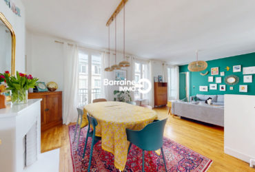 A VENDRE BREST TRAINGLE D&rsquo;OR MAGNIFIQUE APPARTEMENT T4 103.86 M² 3 CHAMBRES BALCONS