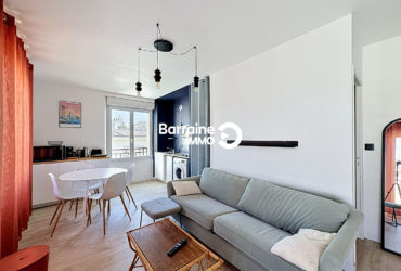 LOCATION BREST APPARTEMENT T1 26 M² REFAIT A NEUF HYPER CENTRE BAS DE SIAM