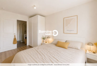 LOCATION BREST CAVALE BLANCHE APPARTEMENT T2 44 M² RESIDENCE RECENTE