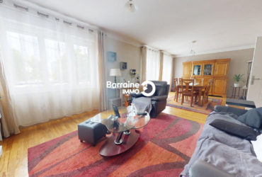 EXCLUSIVITÉ A VENDRE BREST KERGONAN MAISON 121,46 M² HABITABLES GARAGE CAVE JARDIN