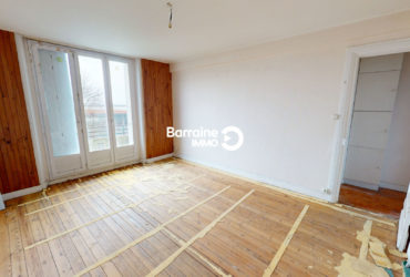 EXCLUSIVITE A VENDRE BREST PILIER ROUGE APPARTEMENT T3 55M²  A RENOVER BALCON