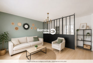 LOCATION BREST  APPARTEMENT T4 85.79m² 3 CHAMBRES SECTEUR PETIT PARIS