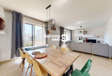 EXCLUSIVITÉ BREST KERINOU – SUPERBE APPARTEMENT – RÉSIDENCE AVEC ASCENSEUR – APPARTEMENT 121M² AVEC BALCON, GARAGE FERMÉ
