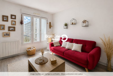 LOCATION BREST PETIT PARIS APPARTEMENT T3 63M² –  LUMINEUX
