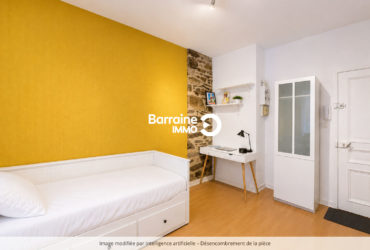 LOCATION BREST APPARTEMENT T1 MEUBLE 22.04 M² CENTRE VILLE