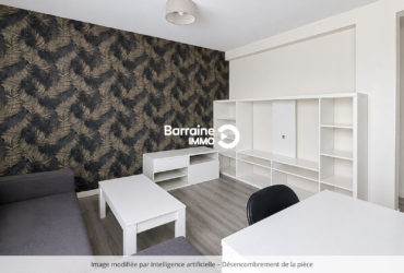 LOCATION BREST LAMBEZELLEC APPARTEMENT T2 51M² MEUBLE