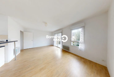 EN EXLUSIVITE CHEZ BARRAINE IMMO -Appartement 2 pièces à vendre à Guidel, proche bourg, lumineux et récent