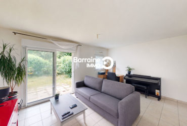 A VENDRE A PLOUZANE TRINITE APPARTEMENT T2 REZ-DE-CHAUSSEE AVEC JARDIN ET PARKING