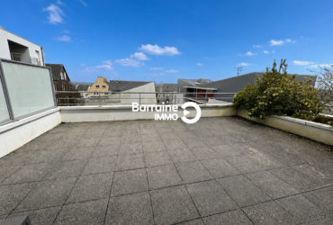 Exclusivité à Plougastel Daoulas : Superbe appartement 2 pièces avec grande terrasse et parking couvert