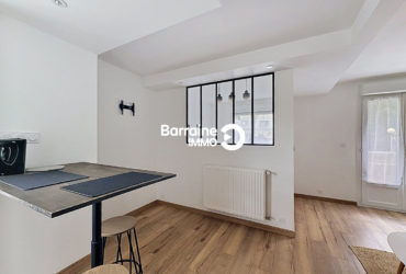 LOCATION BREST APPARTEMENT T1 MEUBLÉ 32,55 M² GUELMEUR