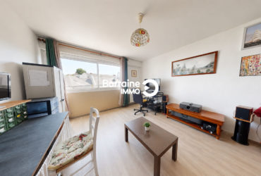 Appartement T1 à vendre à Lorient – Nouvelle Ville, dernier étage, exposition sud
