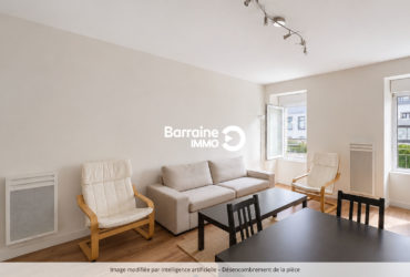 LOCATION BREST CENTRE-VILLE APPARTEMENT T3 MEUBLLE