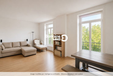 LOCATION BREST HYPER CENTRE APPARTEMENT T4 AVEC GARAGE