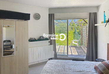 A VENDRE GUIDEL STUDIO de 26m² VENDU LOUE ET MEUBLE AVEC PARKING PRIVE