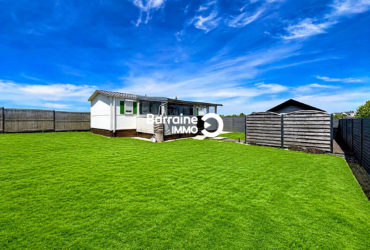 Rare sur le marché !!! Terrain de loisir privé  de 400m2 avec mobil home  de 43 m2 à Guidel, à Deux Pas de la Mer