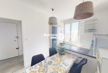 EXCLUSIVITE A VENDRE BREST CROIX ROUGE APPARTEMENT T2 31.27m²  1 CHAMBRE DERNIER ETAGE