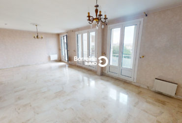 A VENDRE BREST PROCHE CROIX ROUGE APPT T4 90M² DEUX CHAMBRES BALCON ASCENSEUR GARAGE