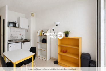 LOCATION BREST KERINOU RESIDENCE ETUDIANTE – STUDIO MEUBLE  19 M²