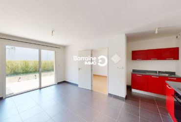 EXCLUSIVITE A VENDRE BREST SAINT MARC APPARTEMENT T2 44 M² AVEC JARDIN – RESIDENCE RECENTE PARKING SECURISE TERRASSE DE 12 M² JARDIN