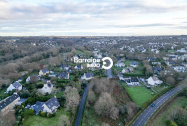 A VENDRE BREST KERVAO TERRAIN 520 M² VIABILISÉ LIBRE DE CONSTRUCTEUR
