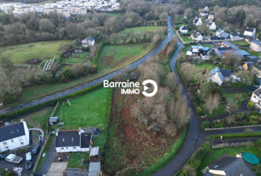 A VENDRE BREST KERVAO TERRAIN 1163 M² VIABILISÉ LIBRE DE CONSTRUCTEUR