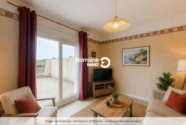 Appartement Crozon 3 pièces, 61.41 m² avec terrasse et espace de stockage privatif - CR00279