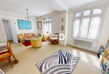 Charmant appartement lumineux 4 pièces à vendre à Brest – Secteur St Marc