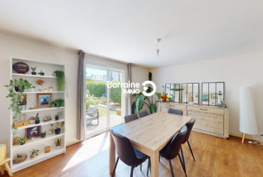 A VENDRE EXCLUSIVITE BREST LAMBEZELLEC MAISON T6 DE 110m²  HABITABLES ( 138 UTILES) 4 CHAMBRES JARDIN GARAGE